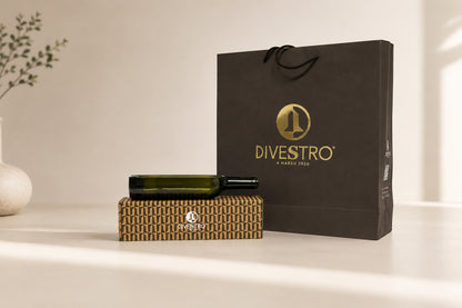 Vassoio con Collo di Vetro Riciclato
