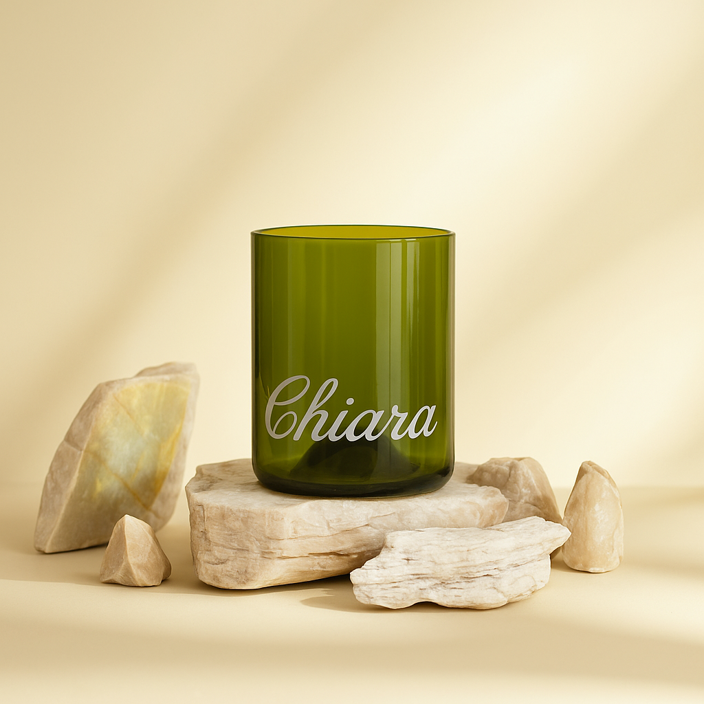 Verre avec personnalisation