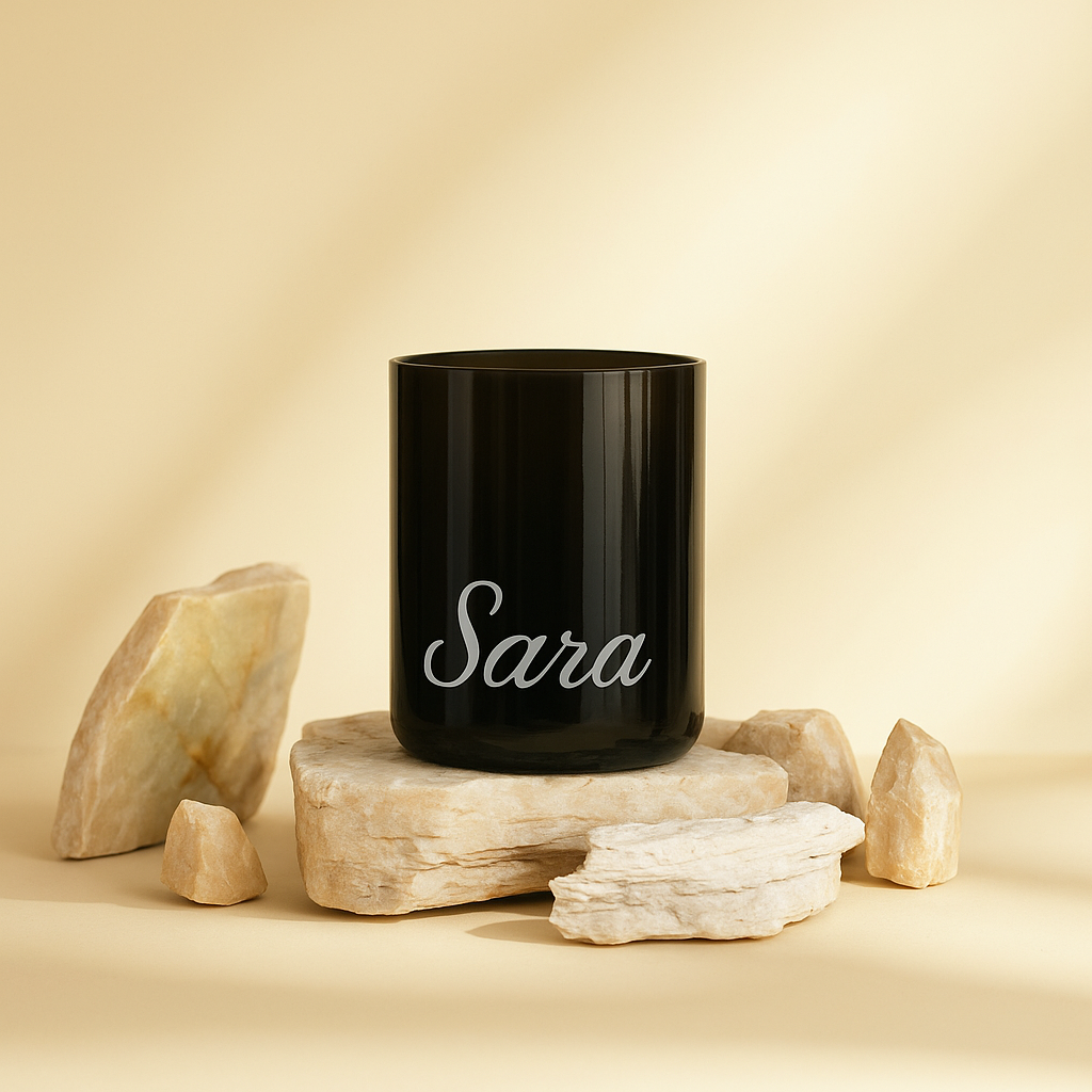 Verre avec personnalisation
