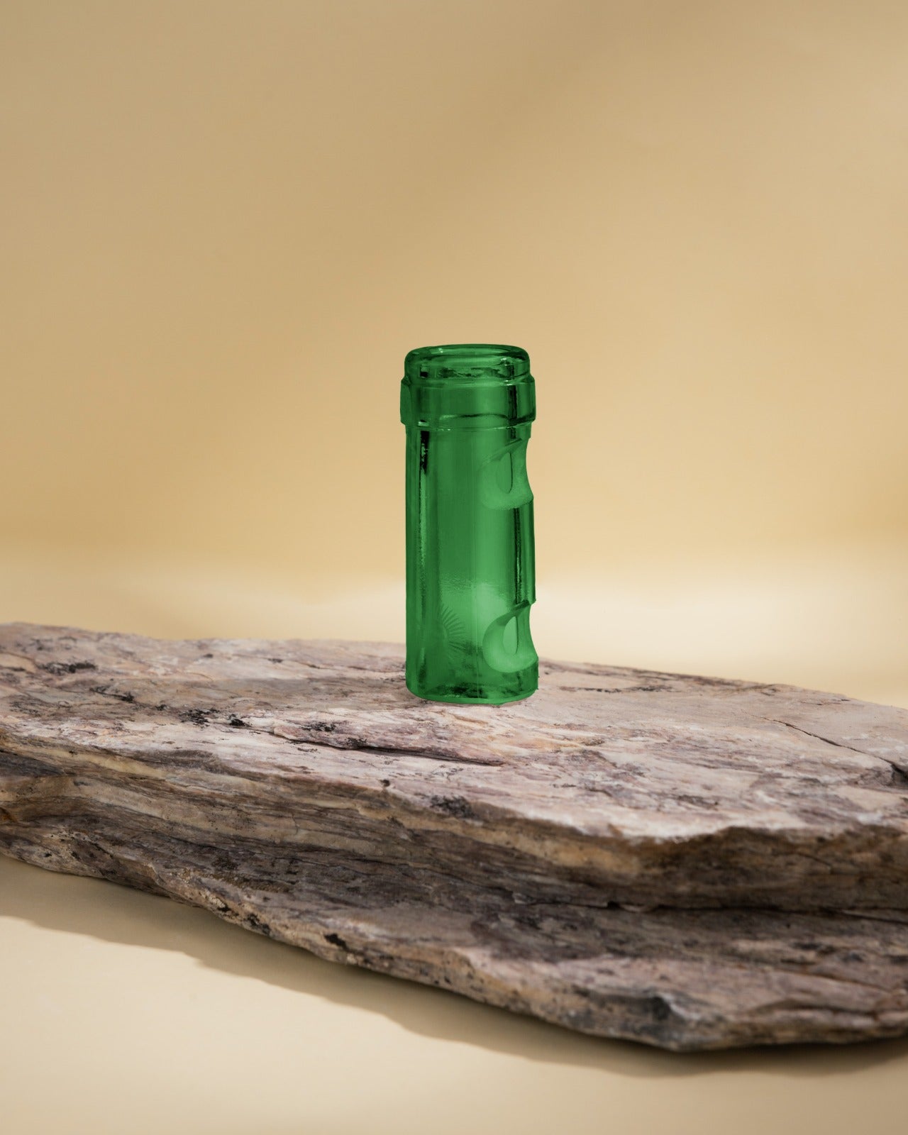 Repose-couverts en verre recyclé design éco-chic
