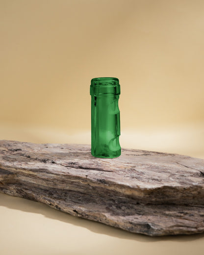 Repose-couverts en verre recyclé design éco-chic